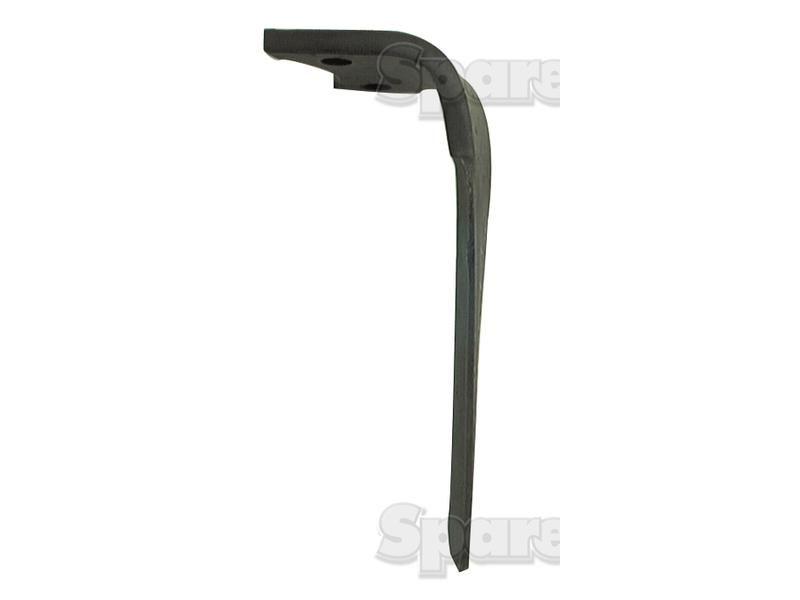Power Harrow Blade 100x16x320mm RH. Hole centres: 66mm. Hole Ø 17.5mm. Replacement forPerugini (Concept-Ransome), Rabewerk. for Rabewerk VKE