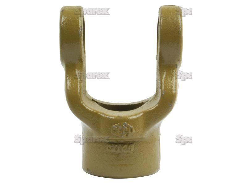 PTO Yoke - Keyed Yoke (U/J Size: 30.2 x 92mm) Bore Ã˜30mm, Key Size: 8mm. Bondioli & Pavesi, La Magdalena, Walterscheid