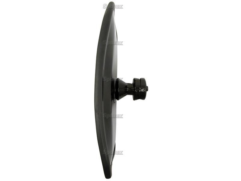 Mirror Head, Convex (Wide Angle) Rectangular | HxW 320-235mm Arm Ø: 18 - 20mm