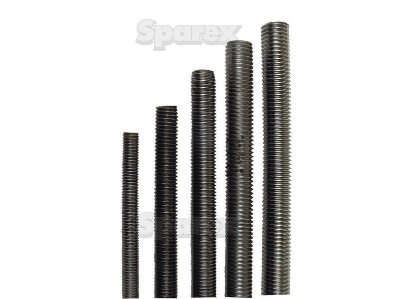 Metric Threaded Bar, Size: Ø27mm, Length: 1M, Tensile strength: 8.8.