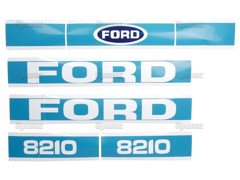 Decal Set - Ford / New Holland 8210 for Ford New Holland