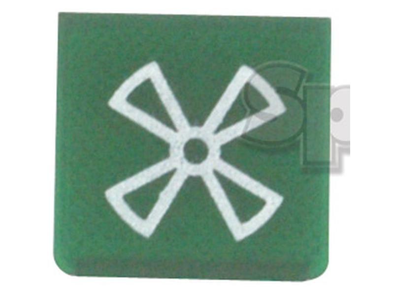 Rocker Switch Insert - Fan for Massey Ferguson 399 (300 Series)