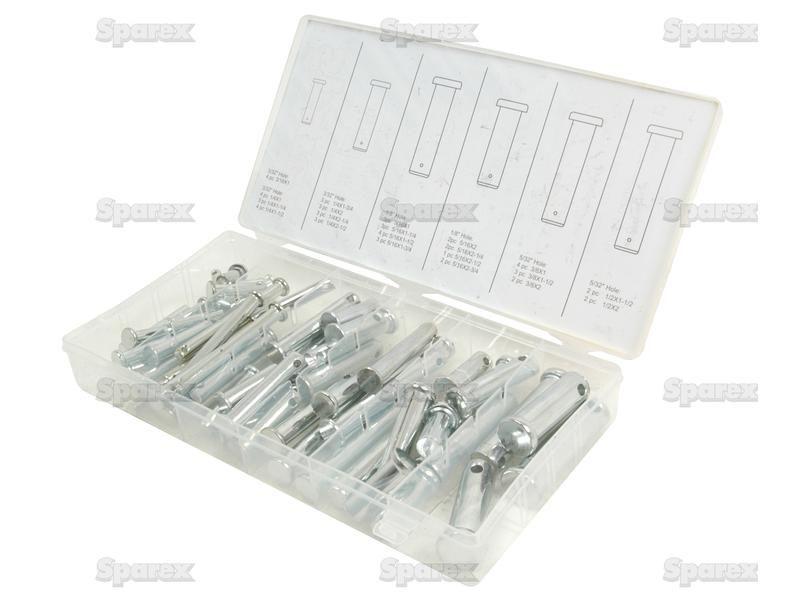 Imperial Clevis Pin Assortment 60 pcs Handipak