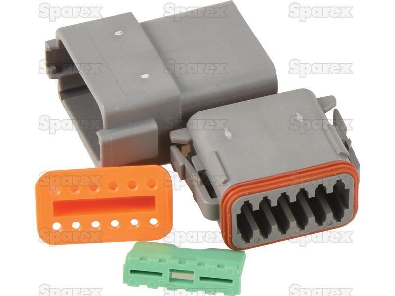 Deutsch DT Connector 12 Pole 2 pcs. (Bag)