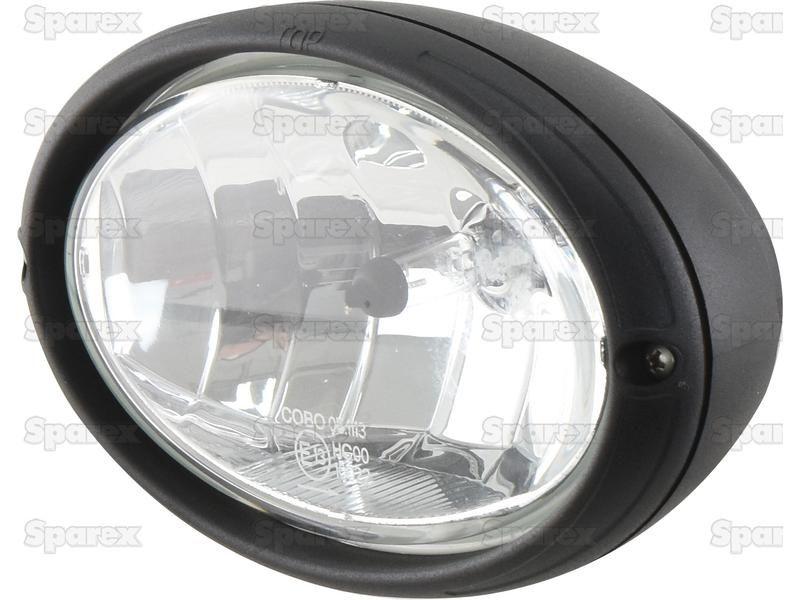 Halogen Work Light Oval LH - 12V (55W)  for Case IH, Ford New Holland, Steyr, Cobo