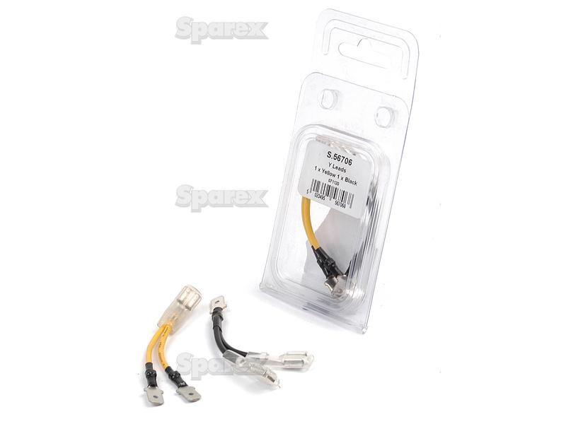 Electrical''Y'' Leads 1 x 1 Female / 2 male 2 Female / 1 Male Agripak