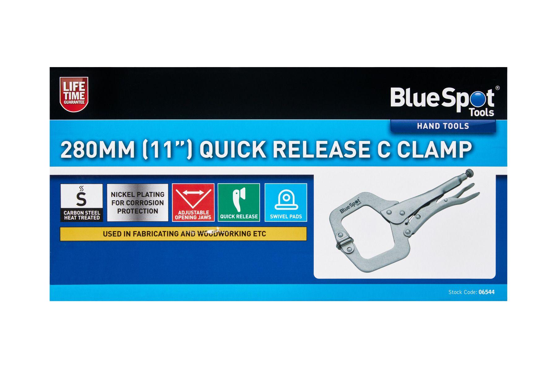 Blue Spot Tools 280mm Quick Release C Clamp