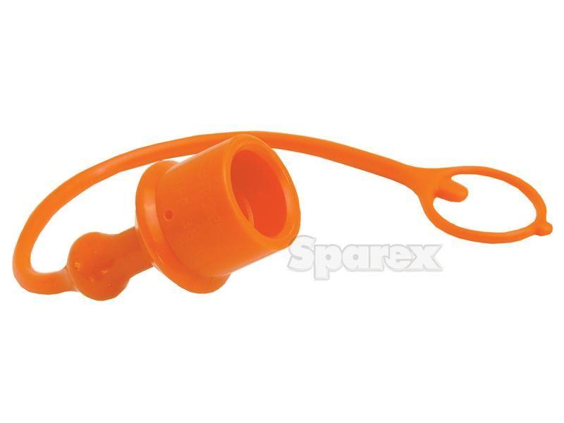Dust Cap 1/2'' Orange Fits Male Flat Face Coupling TF 2FI12 Faster S.p.A (TF 2FI12, TF2FI12)