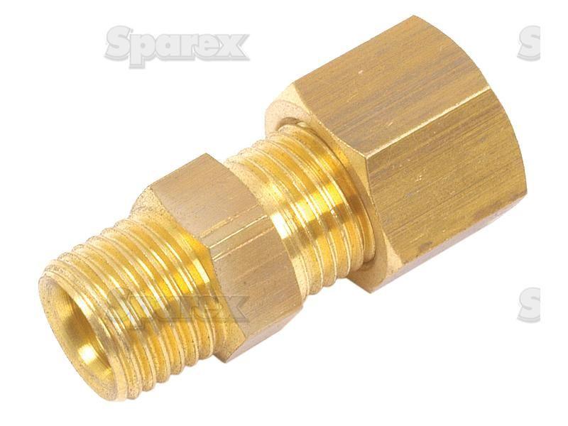 Brass Fuel Line Fitting Ø 6mm