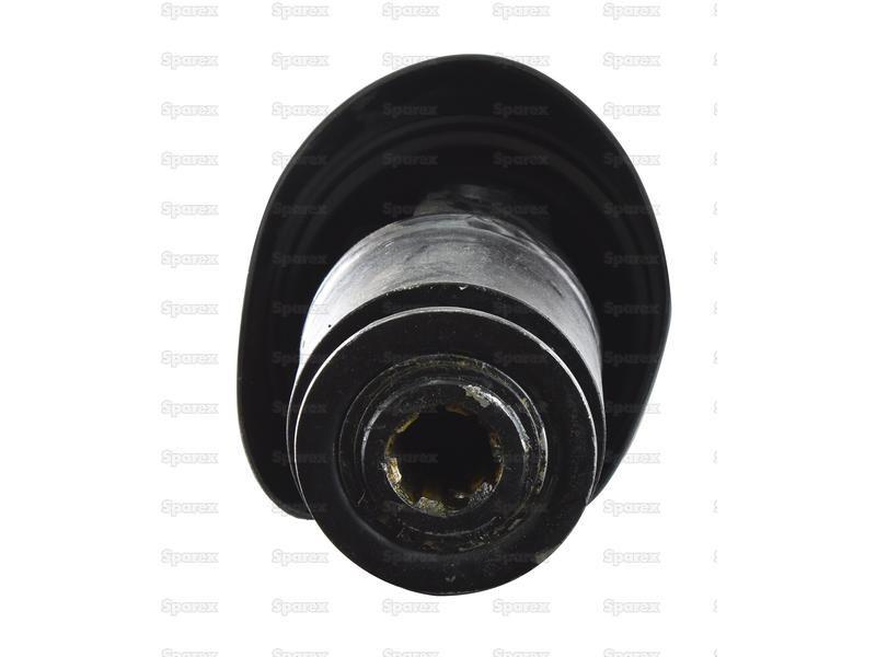 PTO Shaft - (Lz) Length: 1010mm, 1 3/8'' x 6 Spline Q.R. to 1 3/8'' x 6 Spline Ratchet Clutch
