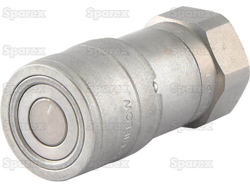 Sparex Flat Faced Coupling Female 1/2'' Body x 3/4'' BSP Female Thread
