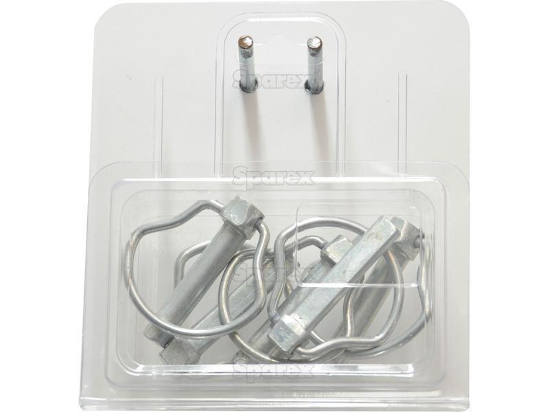 Pear Linch Pin, Pin Ø9mm x 44.5mm (5 pcs. Agripak)