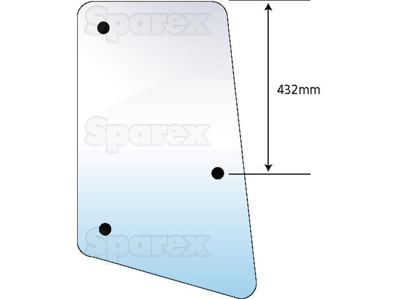 Side Glass LH for John Deere (S-L113306)