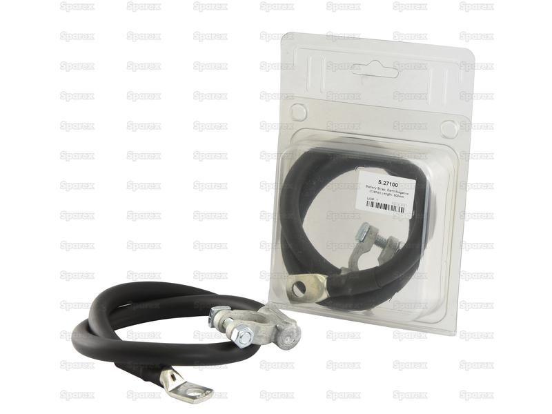 Battery Strap, Earth/Negative (Clamp) Length: 600mm