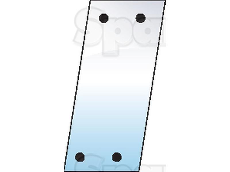 Rear Corner Glass RH for Deutz-Fahr DX 92
