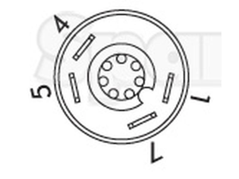 Wiper/Washer Switch for Deutz-Fahr DX6.50 (DX6 Series)
