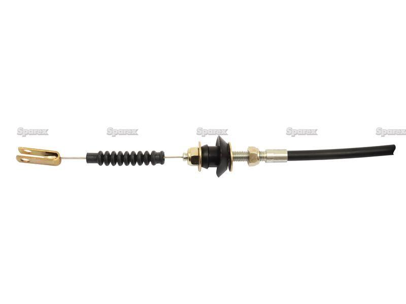 Foot Throttle Cable - Length: 694mm, Outer cable length: 448mm. for Massey Ferguson