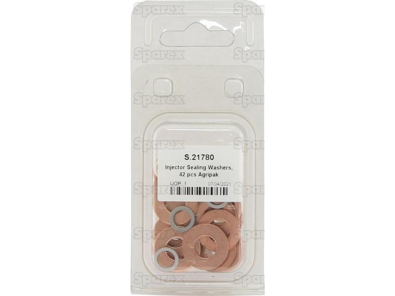 Injector Sealing Washers, 42 pcs Agripak