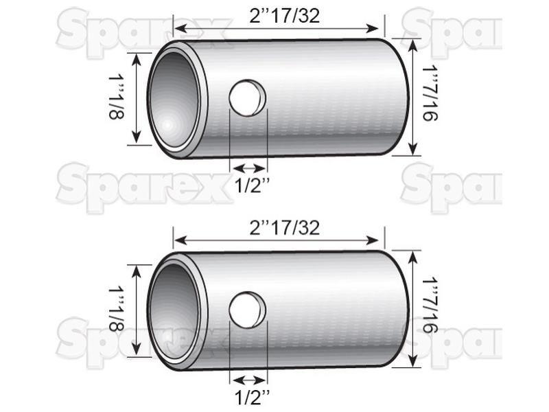 Lower Link Conversion Bush (Cat. 3 to 2)