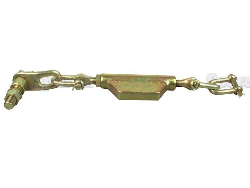 Stabiliser Chain - D Shackle Ã˜13mm - Thread Ã˜19mm - Min. Length:495mm - 3/4 UNC for Ford New Holland