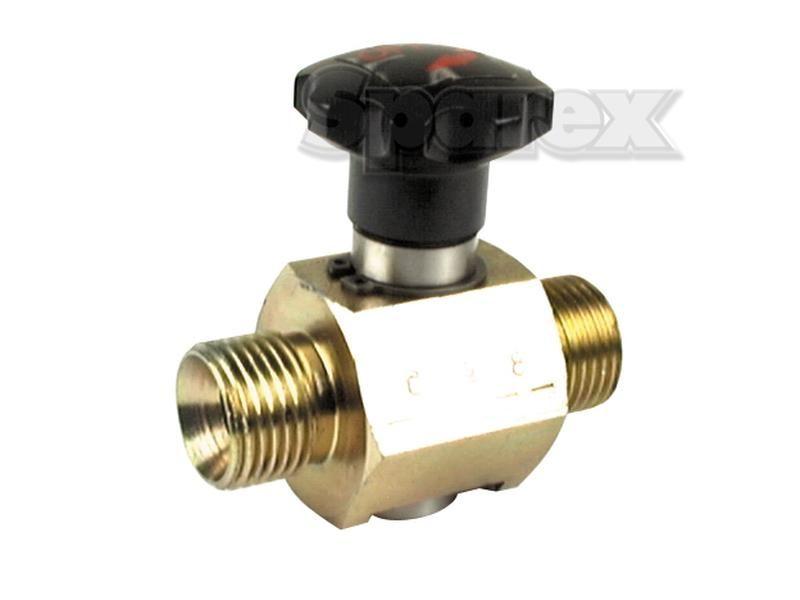 Rotary Shut-Off Valve 1/2'' BSP Ports