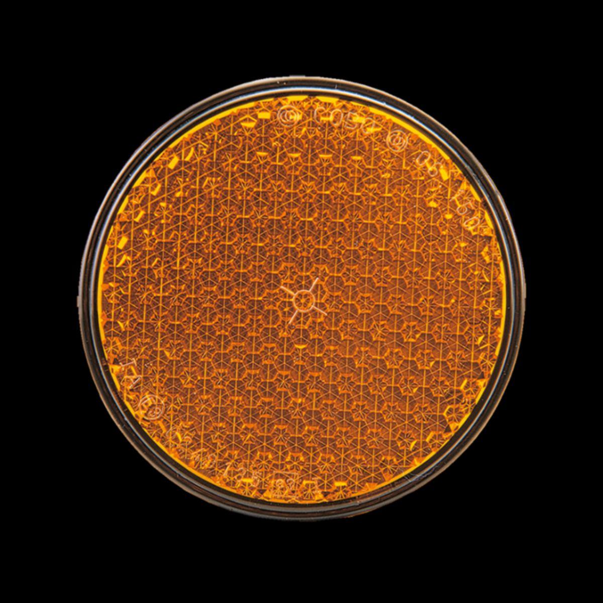 Orange Round Retro-Reflector for AGCO 003209689000