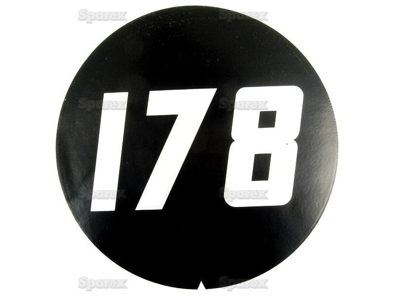 Decal - MF 178 for Massey Ferguson