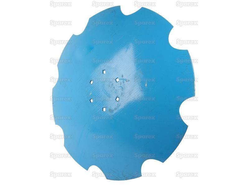 Cutaway Harrow disc 622x6.0mm - Hole 6 x 12.5mm Square 129mm P.C.D. for Lemken