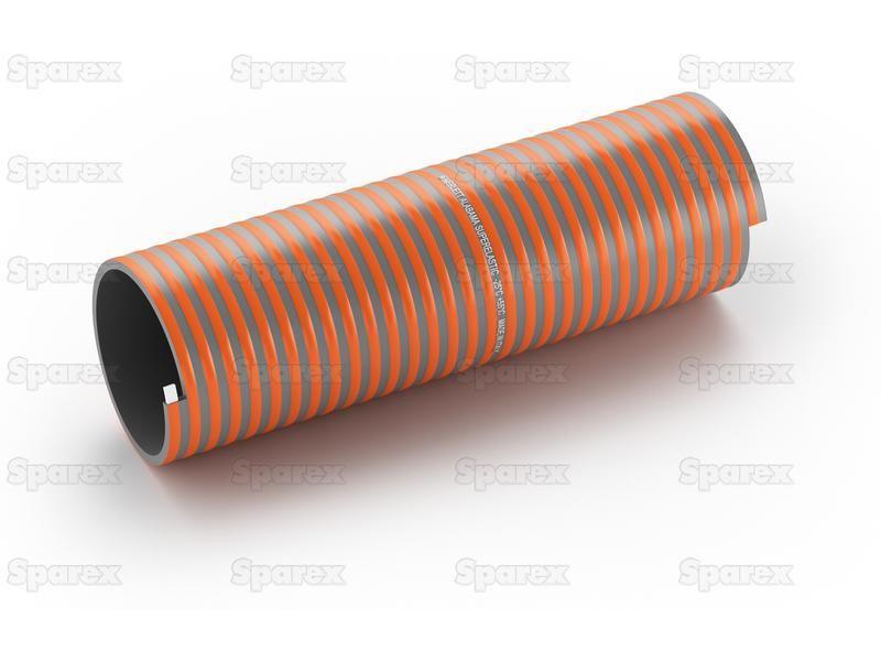 PVC Slurry Hose - Rectangular Helix (Merlett Alabama), Hose ID: 152.4mm (6'') for Merlett ALABAMA