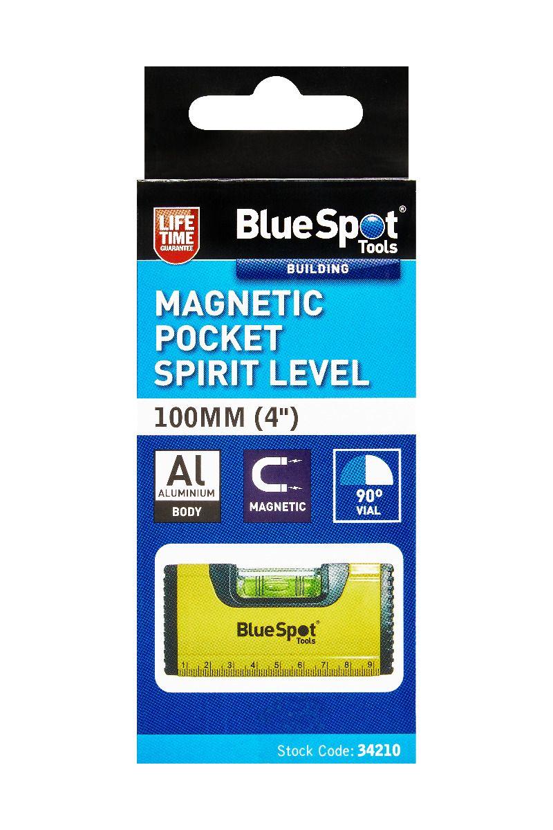 Blue Spot Tools 100mm Pocket Level
