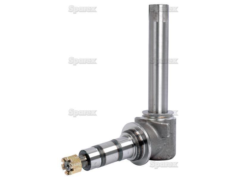 Spindle RH & LH - Orchard Type Axle (c/w Nut) for Case IH 1394 (94 Series)