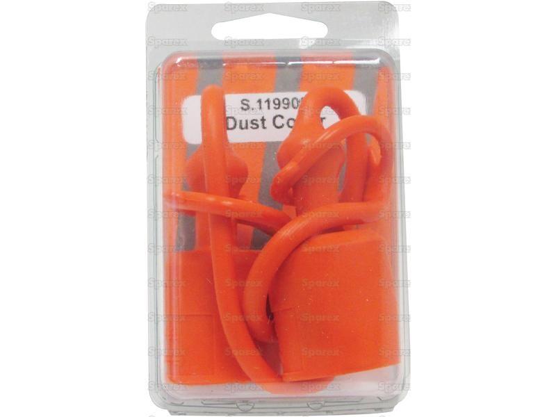 Dust Cap 1/2'' Orange Fits Male Coupling TF12A (2 pcs. Agripak) Faster S.p.A (TF12A)