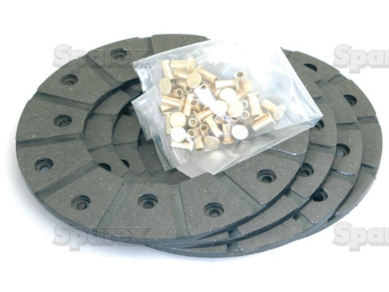 Brake Lining Kit Disc, OD 165mm. for Case IH 833 (33 Series)