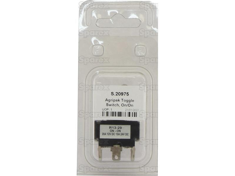 Agripak Toggle Switch, On/On