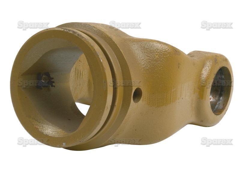 PTO Tube Yoke (U/J Size: 35 x 106.5mm) Profile: Triangle, Size: 54 x 4mm, Ref: 12512. La Magdalena (68)