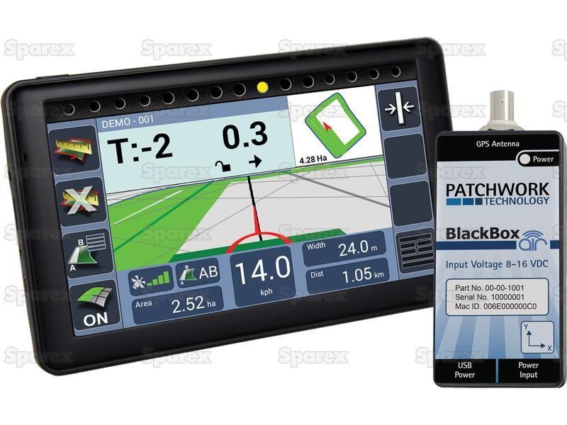 BlackBox Air+ - GPS kit 7" Display, R1 Receiver, G1 Antenna (Guidance & Area Measurement)