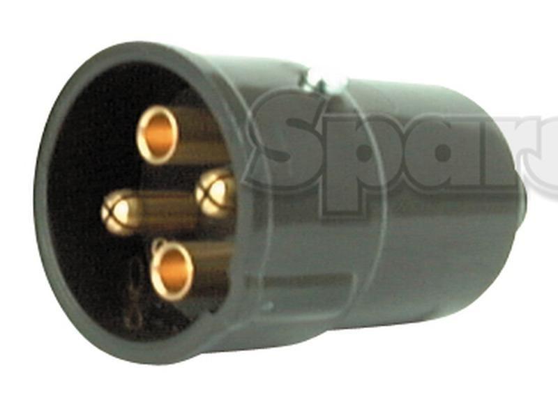 4-Pin Auxiliary Male Socket (Plastic) for Ford New Holland TS90 (TS Series)
