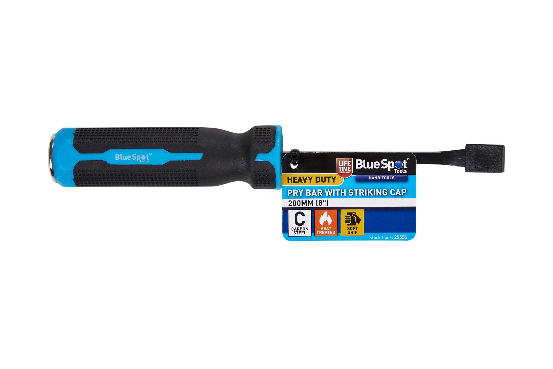 Blue Spot Tools 200MM(8") Offset Go Through Pry Bar