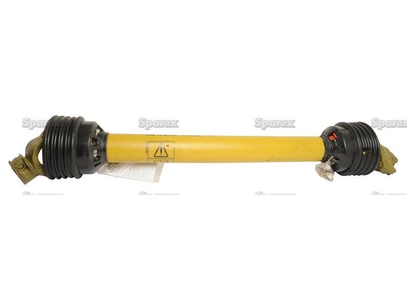 PTO Shaft - (Lz) Length: 1000mm, 1 3/8'' x 6 Spline Q.R. to 1 3/8'' x 6 Spline Q.R.