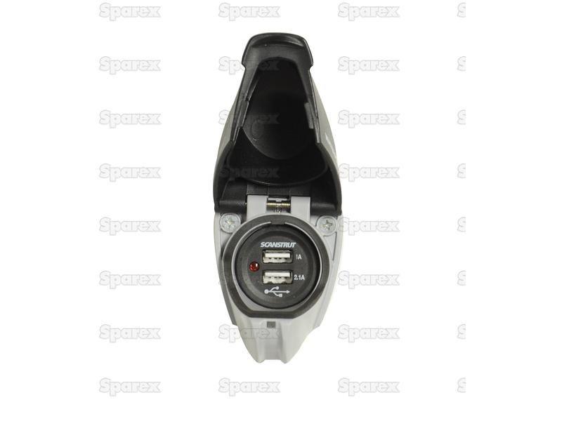 ROKK™ Mini Waterproof USB Dual Charge Socket (12-24V)
