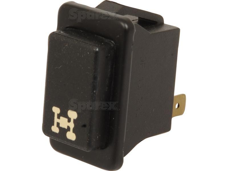 Rocker Switch - 4 Wheel Drive, 2 Position (On/Off) for Ford New Holland 8830 (30 Series)