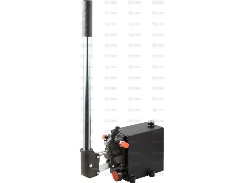Hydraulic Hand Pump - Double Acting, Displacement cm°³: 12CC, Tank Capacity: 2 ltr(s)