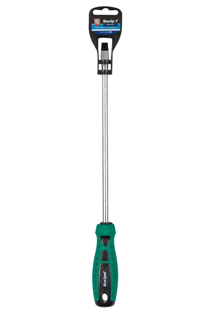 Blue Spot Tools 9.5 x 250mm Slotted Screwdriver