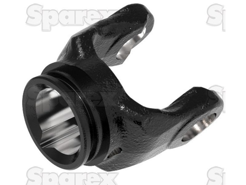 PTO Tube Yoke (U/J Size: 27 x 70mm) Profile: Lemon, Size: 34.5 x 4mm, Ref: Ov. Walterscheid (11.38.00, 113800)