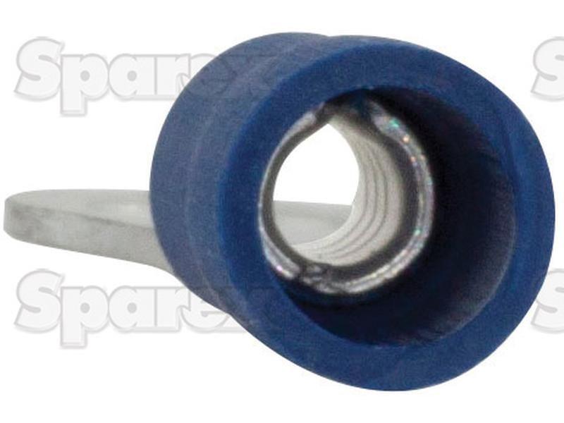 Pre Insulated Ring Terminal, Standard Grip, 6.2mm, Blue (1.5 - 2.5mm)
