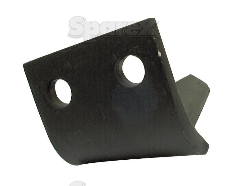 Power Harrow Blade 90x12x280mm LH. Hole centres: 50mm. Hole Ø 17mm. Replacement forKverneland, Maschio. for Rau VARIOUS