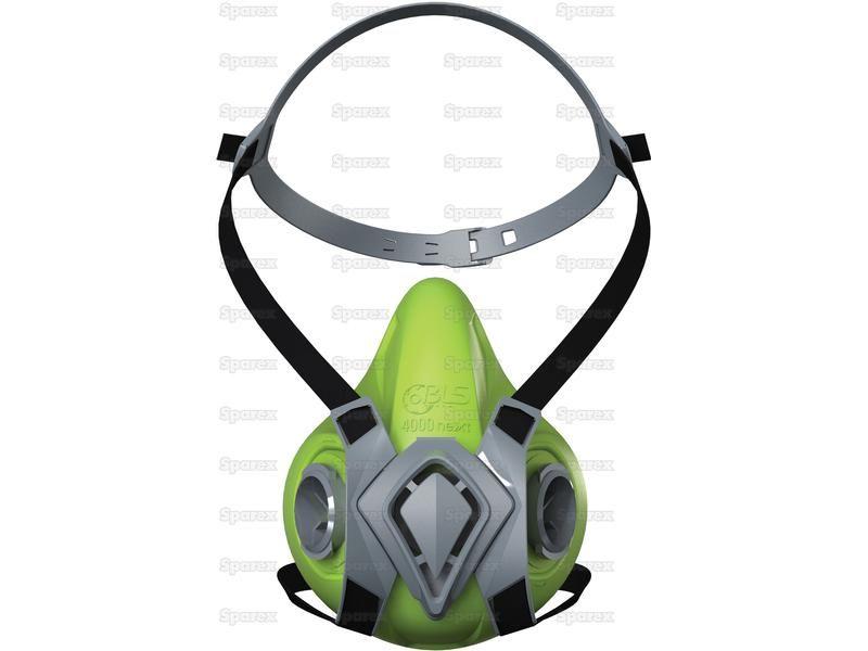 Reusable Halfmask with bayonet filter connection in Silicon BLS 4000Next S (M/L)