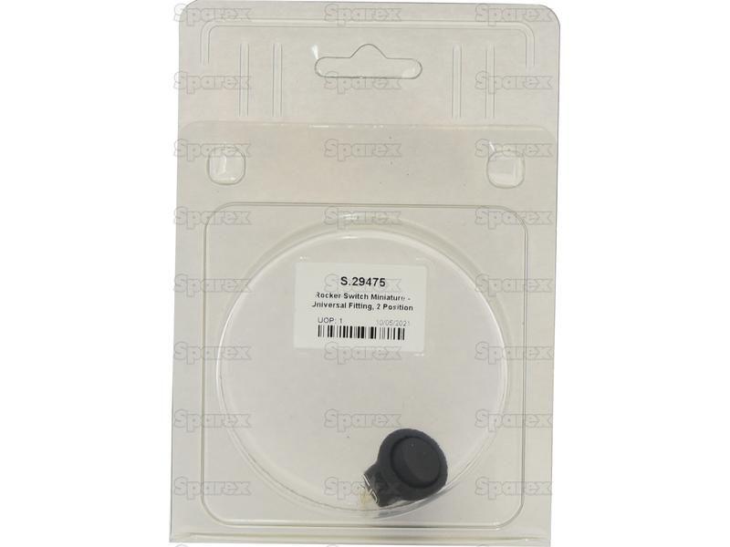 Rocker Switch Miniature - Universal Fitting, 2 Position (On/Off)