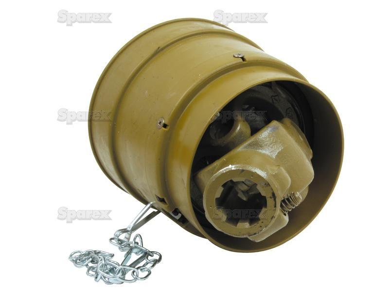 PTO Wide Angle Joint (U/J Size: 27 x 75 & 24 x 91mm) Size: 1 3/8''-6 Spline, Profile: Lemon, Ref: 1G. La Magdalena, Walterscheid