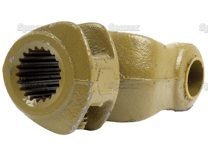 PTO Yoke - Quick Release (U/J Size: 30.2 x 92mm) Size: 1 3/8"-21 Spline Bondioli & Pavesi, La Magdalena, Massey Ferguson, Same, Walterscheid